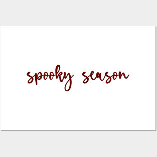 Spooky Season Posters and Art